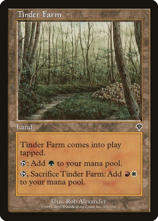 Image for Tinder Farm (329) [Invasion]