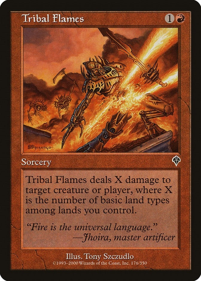Image for Tribal Flames (176) [Invasion]