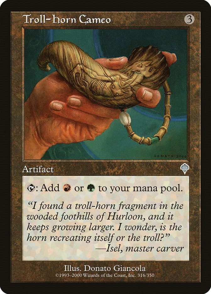 Image for Troll-Horn Cameo (316) [Invasion]