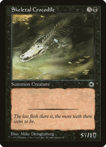 Image for Skeletal Crocodile - Magic: The Gathering