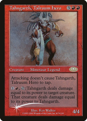 Image for Tahngarth, Talruum Hero (Alt. Art Foil) (74) - Magic: The Gathering