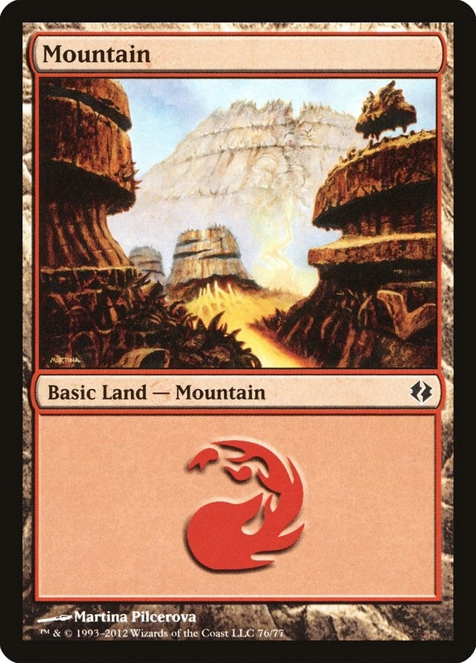 Image for Mountain (76) (76) [Duel Decks: Venser vs. Koth]