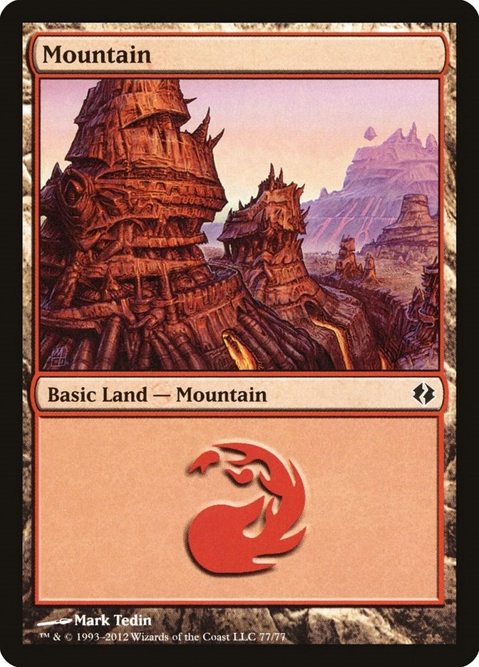 Image for Mountain (77) (77) [Duel Decks: Venser vs. Koth]