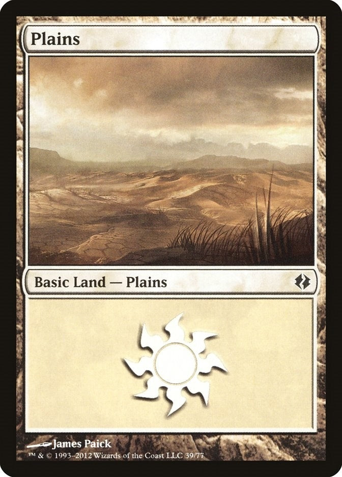 Image for Plains (39) (39) [Duel Decks: Venser vs. Koth]