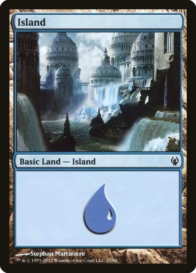 Image for Island (37) (37) [Duel Decks: Izzet vs. Golgari]