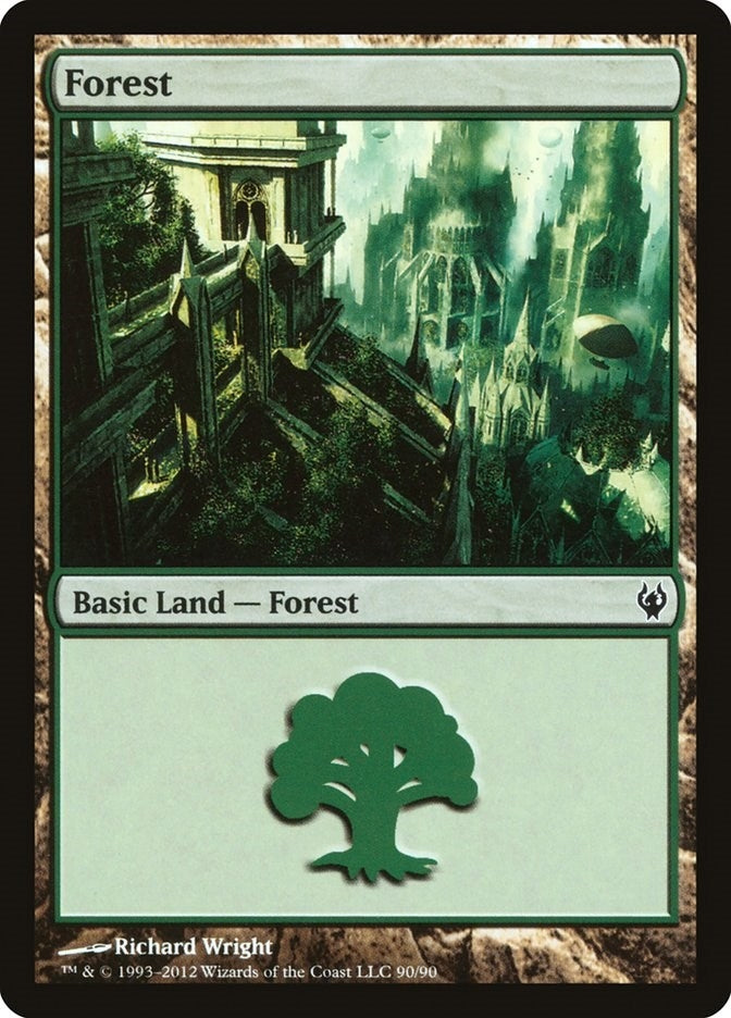 Image for Forest (90) (90) [Duel Decks: Izzet vs. Golgari]