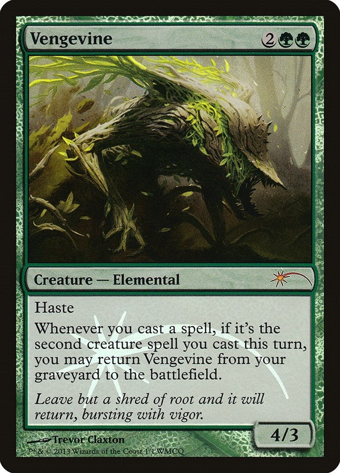 Image for Vengevine (1) [WMCQ Promo Cards]