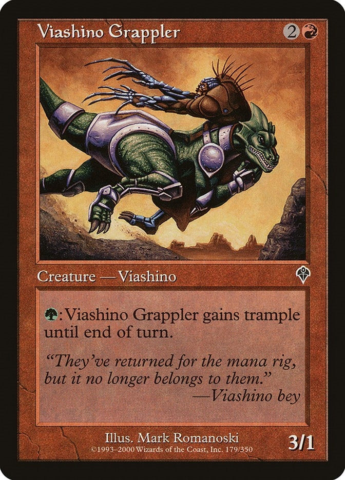 Image for Viashino Grappler (179) [Invasion]