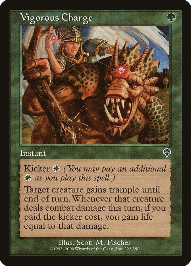 Image for Vigorous Charge (222) [Invasion]