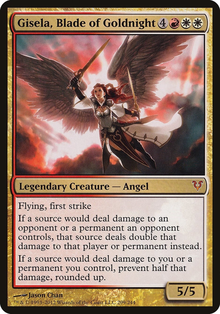 Image for Gisela, Blade of Goldnight (Avacyn Restored) (209) [Oversize Cards]