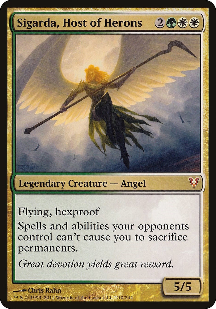Image for Sigarda, Host of Herons (Avacyn Restored) (210) - Magic: The Gathering