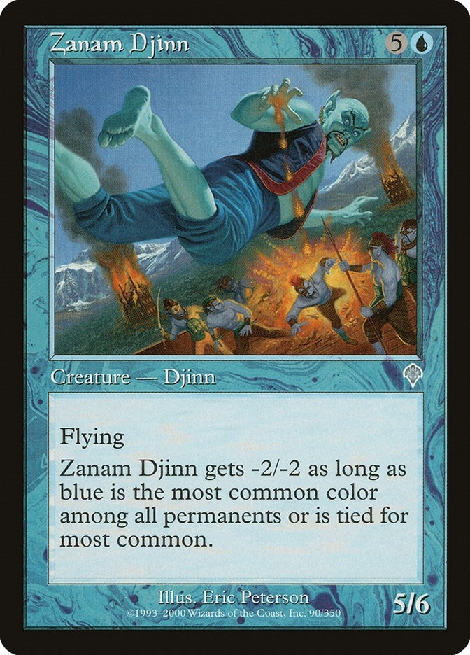 Image for Zanam Djinn (90) [Invasion]