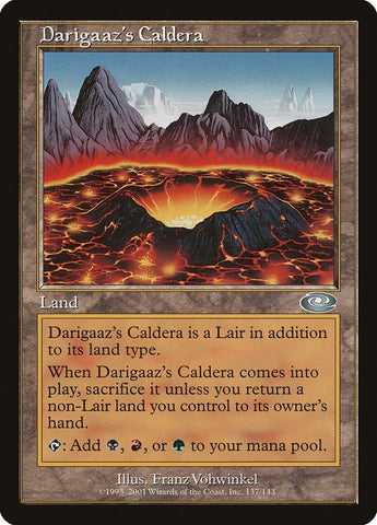 Image for Darigaaz's Caldera (137) [Planeshift]