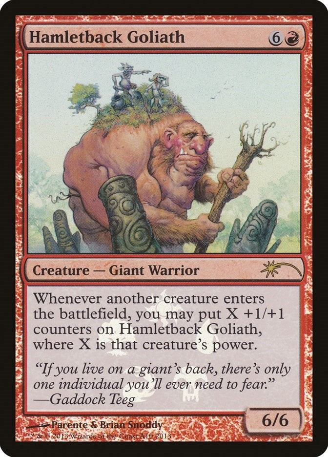 Image for Hamletback Goliath (A10) [Media Promos]