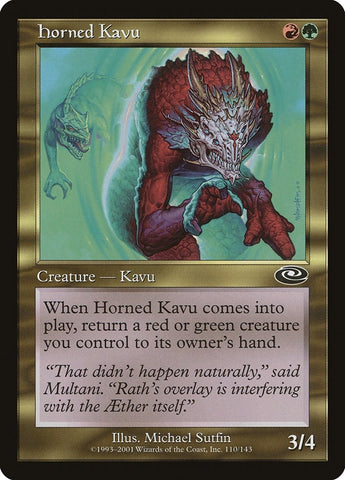 Image for Horned Kavu (110) [Planeshift]