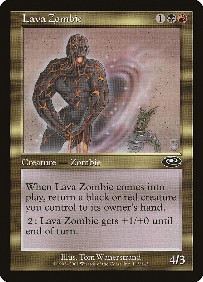 Image for Lava Zombie (113) [Planeshift]