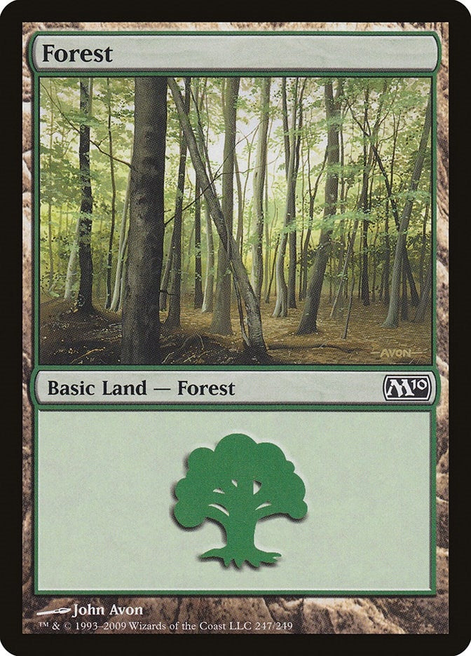 Image for Forest (247) (247) [Magic 2010 (M10)]