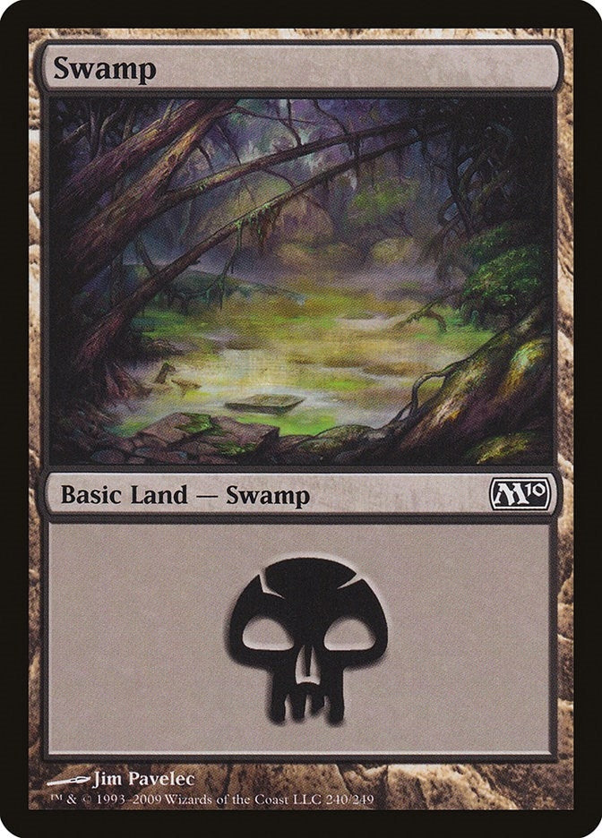 Image for Swamp (240) (240) [Magic 2010 (M10)]