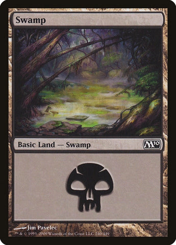 Image for Swamp (240) (240) [Magic 2010 (M10)]
