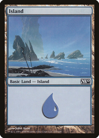 Image for Island (235) (235) [Magic 2010 (M10)]