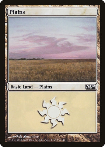 Image for Plains (230) (230) [Magic 2010 (M10)]