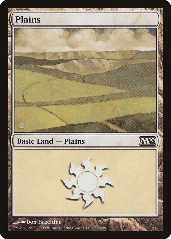 Image for Plains (232) (232) [Magic 2010 (M10)]