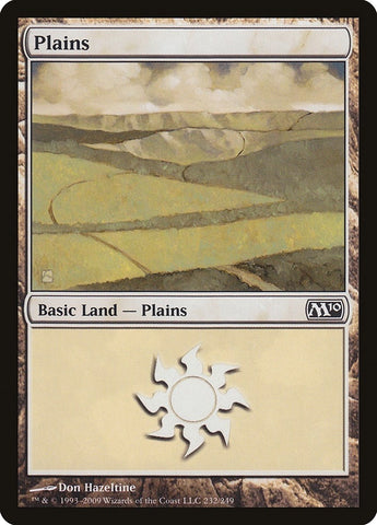 Image for Plains (232) (232) [Magic 2010 (M10)]
