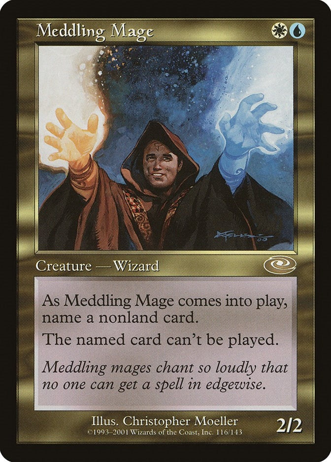 Image for Meddling Mage (116) [Planeshift]