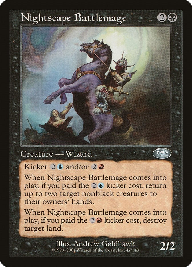 Image for Nightscape Battlemage (47) [Planeshift]