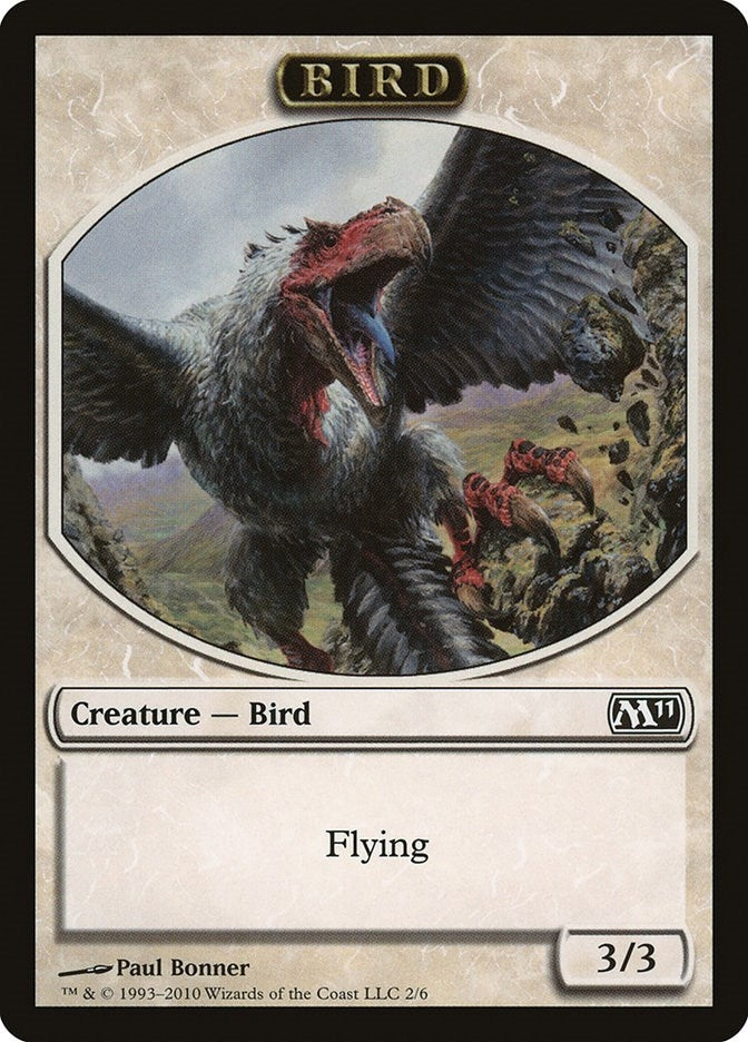 Image for Bird Token (2) [Magic 2011 (M11)]
