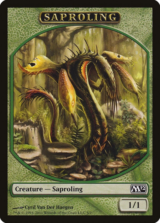 Image for Saproling Token (5) - Magic: The Gathering