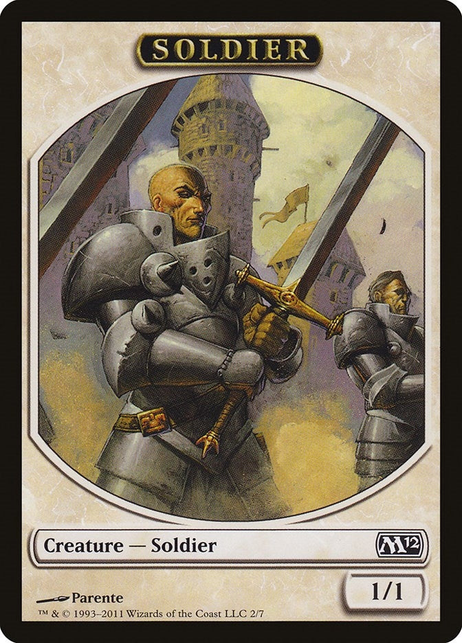 Image for Soldier Token (2) - Magic: The Gathering