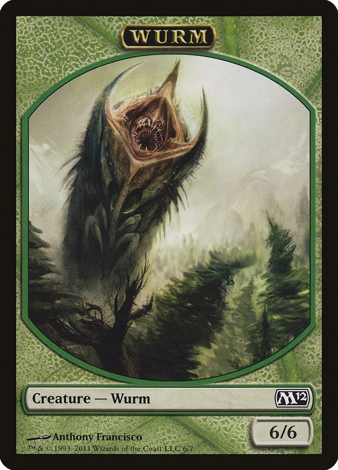 Image for Wurm Token (6) - Magic: The Gathering