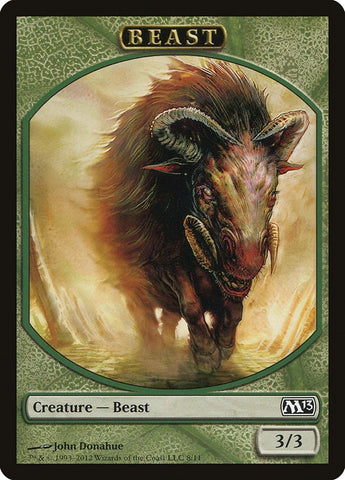 Image for Beast Token (8) [Magic 2013 (M13)]