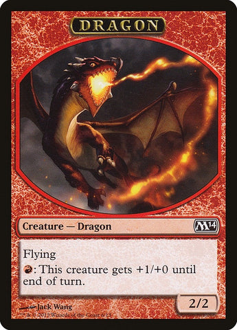 Image for Dragon Token (6) [Magic 2014 (M14)]
