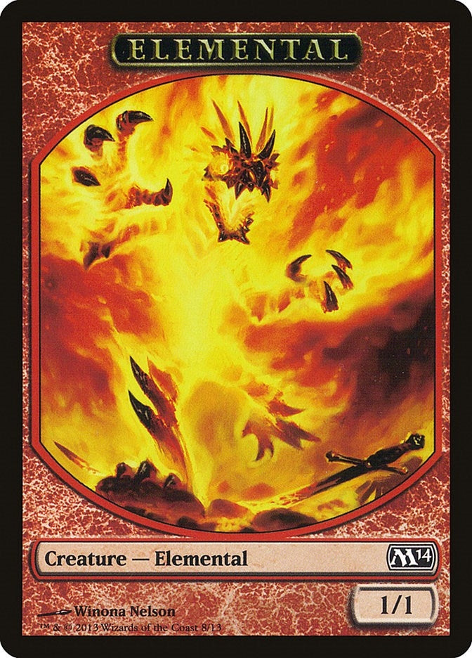 Image for Elemental Token (8) (8) [Magic 2014 (M14)]