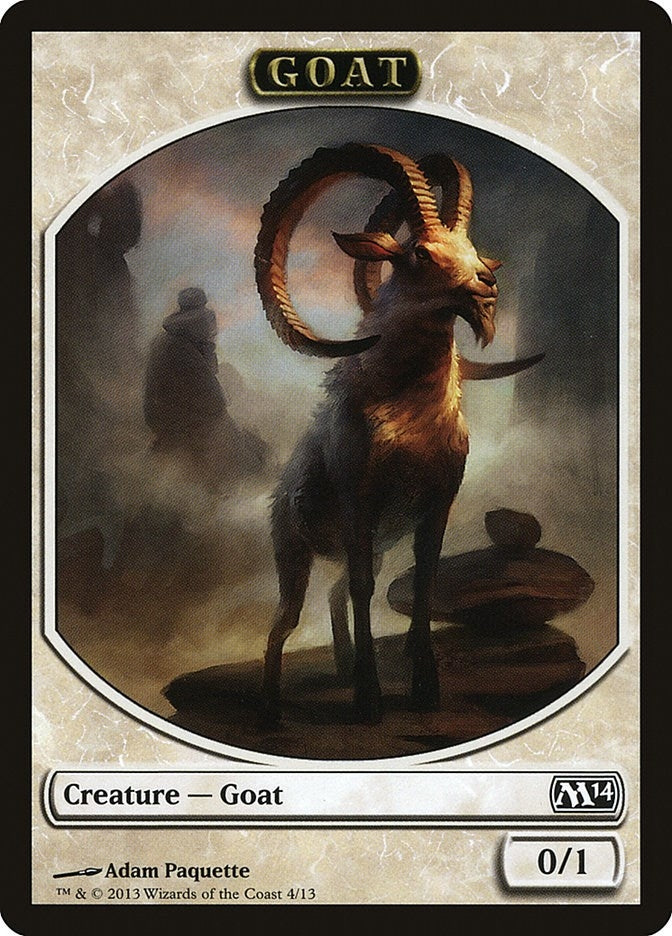 Image for Goat Token (4) [Magic 2014 (M14)]