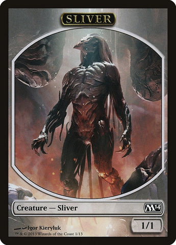 Image for Sliver Token (1) [Magic 2014 (M14)]