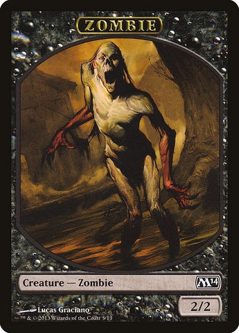 Image for Zombie Token (5) [Magic 2014 (M14)]