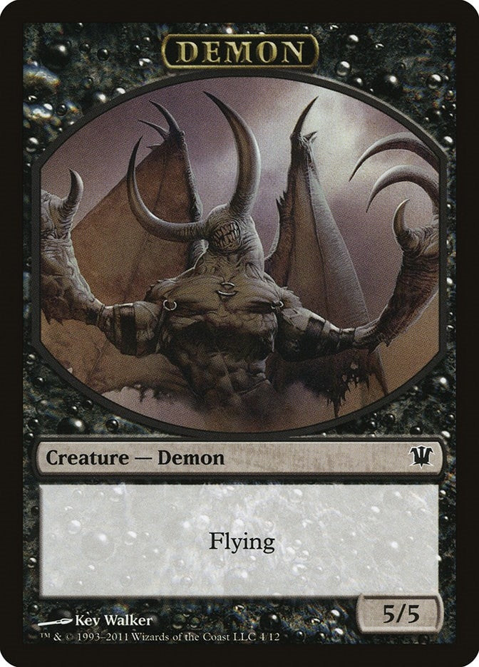 Image for Demon Token (4) [Innistrad]