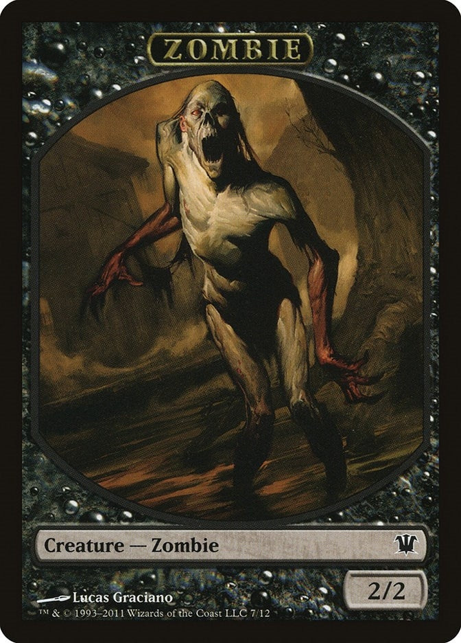 Image for Zombie Token (7) (7) [Innistrad]