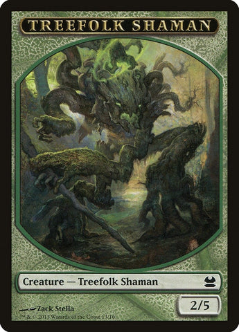 Image for Treefolk Shaman Token (13) [Modern Masters]