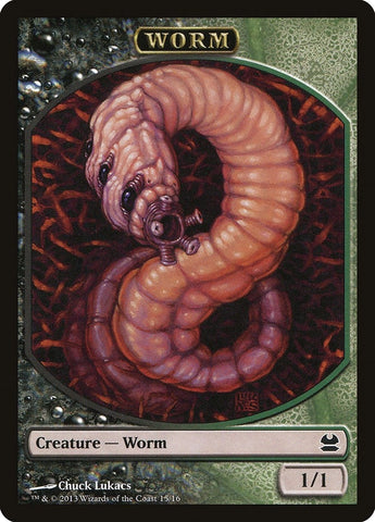 Image for Worm Token (15) [Modern Masters]