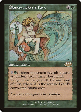 Image for Planeswalker's Favor (86) - Magic: The Gathering