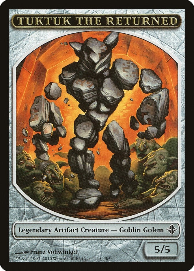 Image for Tuktuk the Returned Token (5) - Magic: The Gathering