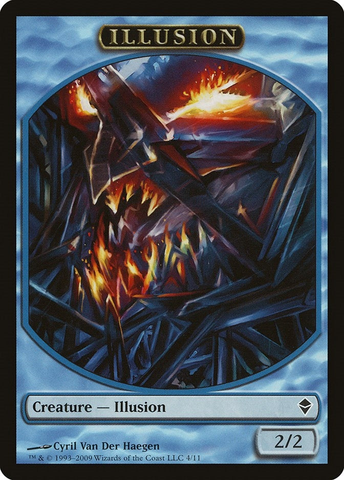 Image for Illusion Token (4) [Zendikar]