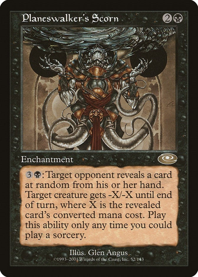 Image for Planeswalker's Scorn (52) [Planeshift]