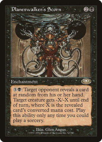 Image for Planeswalker's Scorn (52) - Magic: The Gathering