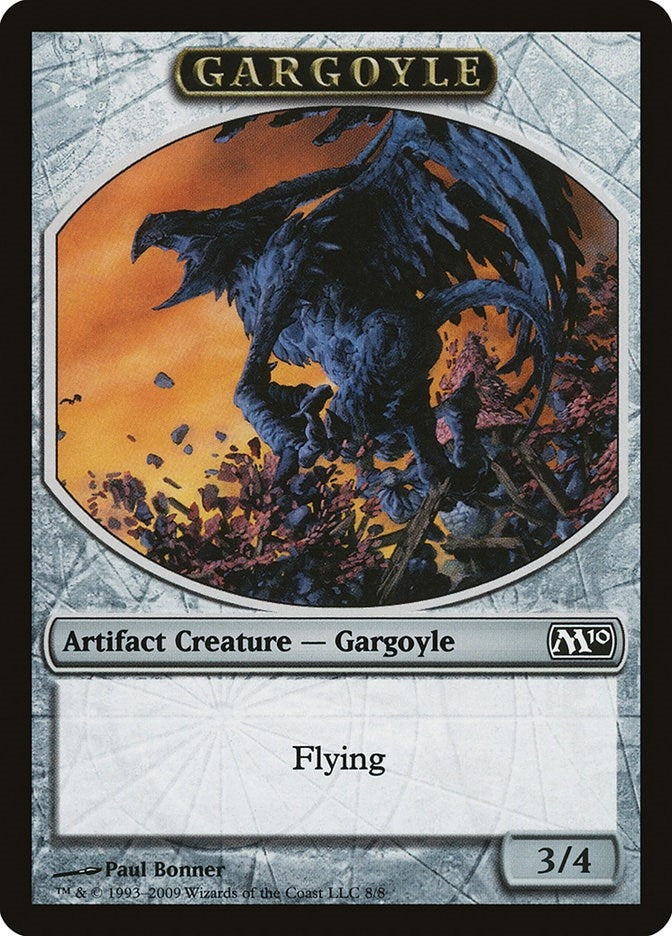 Image for Gargoyle Token (8) [Magic 2010 (M10)]