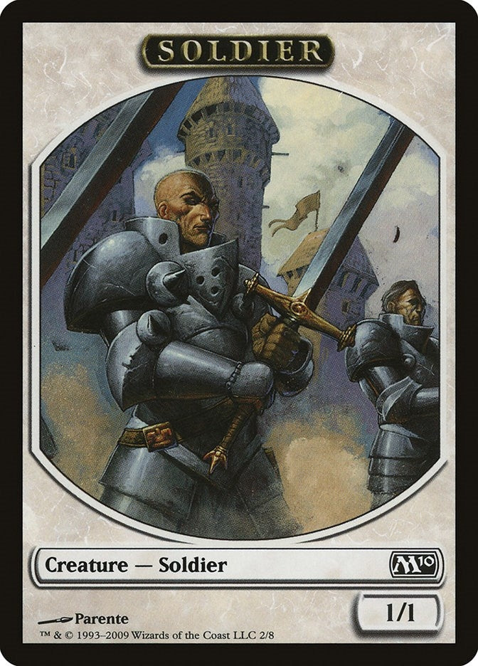 Image for Soldier Token (2) [Magic 2010 (M10)]